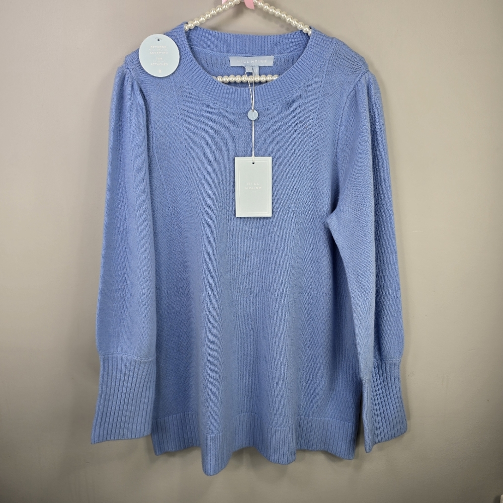Hill House Lavender-Blue Crewneck Sweater